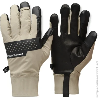 Black Diamond  Alpine Softshell Gloves Beige S (1033-BD 8017432018SML1)