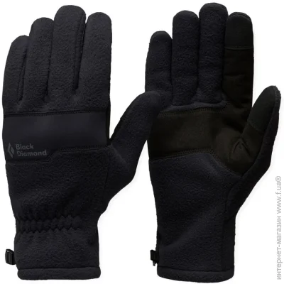 Black Diamond  Everyday Fleece Gloves Black M (1033-BD 8017480002MED1)