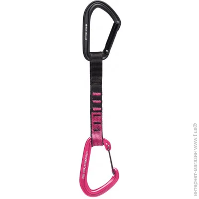  Black Diamond HotForge Hybrid Quickdraw 16 cm  (Ultra Pink, One Size) (BD 381118.6015)