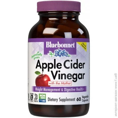    , Apple cider vinegar, Bluebonnet Nutrition, 60   (BLB0982)