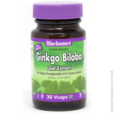   Bluebonnet Nutrition   Bluebonnet Ginkgo Biloba, 30 
