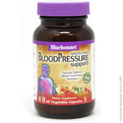   Bluebonnet Nutrition   Bluebonnet Targeted Choice Blood Pressure Support, 60 