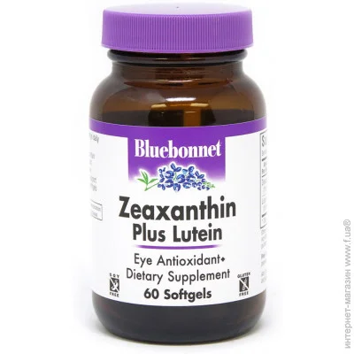   Bluebonnet Nutrition   Bluebonnet Zeaxanthin plus Lutein, 60 