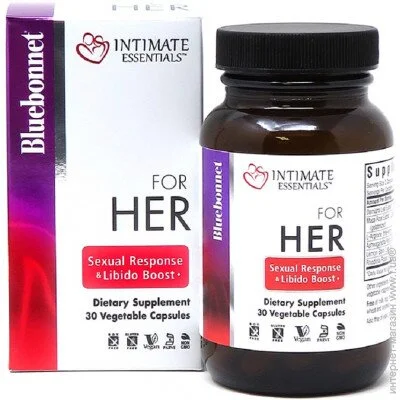     , Intimate Essentials For Her Sexual Response And Libido Boost, Bluebonnet Nutrition, 30 
