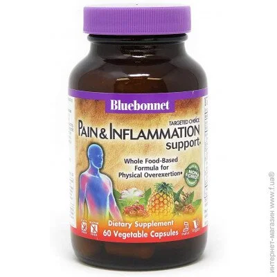   Bluebonnet Nutrition  Pain & Inflammation Support Targeted Choice 60  (4384302927)