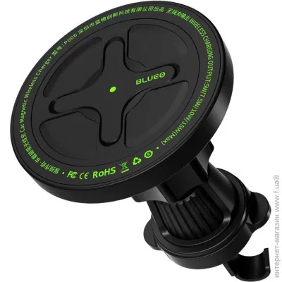     Blueo Ape Legend Car Mount Magnetic Wireless Charger Black (BC5955B)