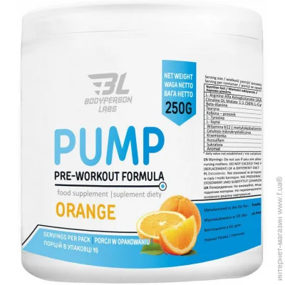   Bodyperson Labs Pump, 250  