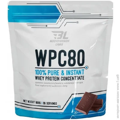  Bodyperson Labs WPC80 900 g /30 servings/ Chocolate (000019656)
