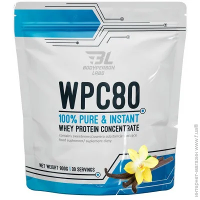  Bodyperson Labs WPC80 - 900g Vanilla