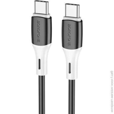  Borofone BX79 Type-C Type-C 3 A 1m Black (BX79CCB)