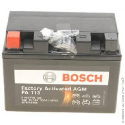   Bosch 0986FA1130 12V/11.2Ah AGM