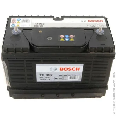   Bosch 105Ah-12v (T3052) L EN800     (0092T30520)