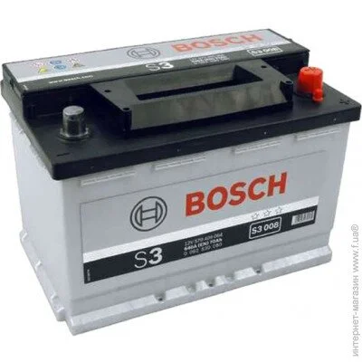   Bosch 70Ah (-/+ ) S3008 (640EN) (0092S30080)
