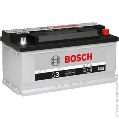   Bosch 88Ah (-/+ ) S3012 (740EN) (0092S30120)