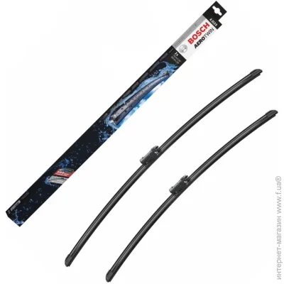 Бескаркасная со спойлером щетка Bosch AeroTwin A213S (3397014213) Бескаркасная со спойлером щетка Bosch AeroTwin A213S (3397014213)