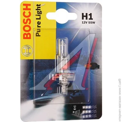    Bosch Pure Light H1 12V 55W (1987301005)