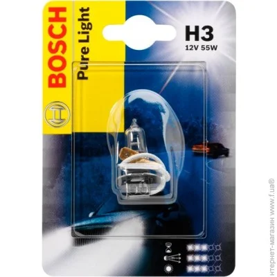    Bosch Pure Light H3 12V 55W (1987301006)
