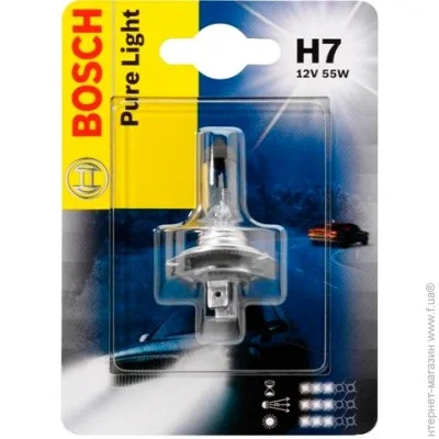    Bosch Pure Light H7 12V 55W (1987301012)