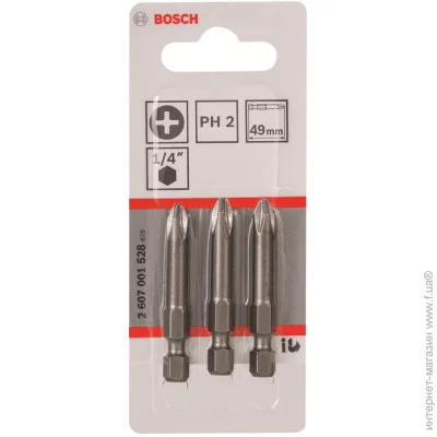   Bosch Extra-Hart PH2, 49, 3 (2.607.001.528)