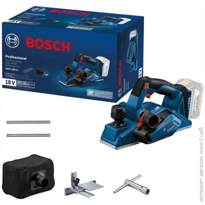 Електрорубанок Bosch GHO 185-LI (06015B5021) Електрорубанок Bosch GHO 185-LI (06015B5021)