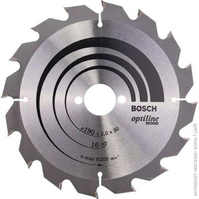   Bosch   Optiline Wood 190x30-16 (2608641184)