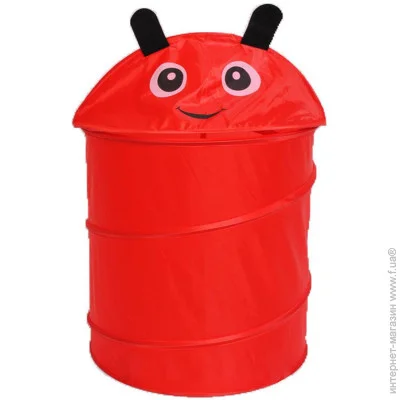 Boya Корзина для игрушек 34х55 см Красный (3047) Boya Корзина для игрушек 34х55 см Красный (3047)