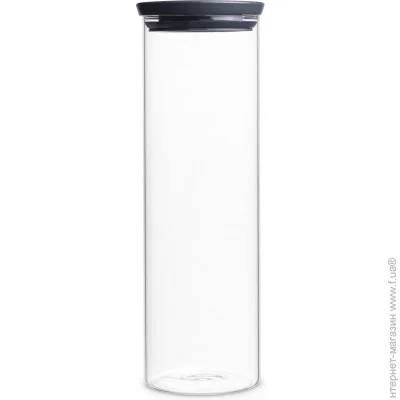 Емкость Brabantia Stackable glass jars 1.9л (298240) Емкость Brabantia Stackable glass jars 1.9л (298240)