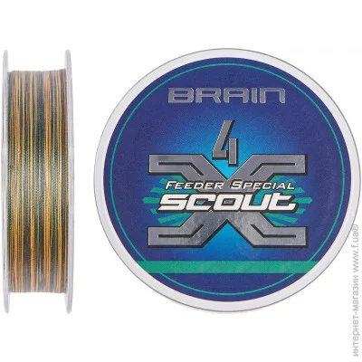 Brain  Scout 4X 150m camo 0.148mm 8.6kg (1013-1858.54.82)