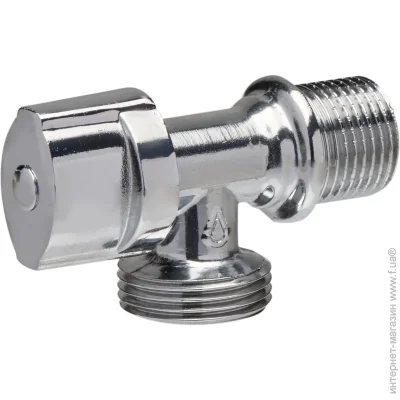 Brass Кран кутовий 1/2"x3/4 Brass Кран кутовий 1/2"x3/4