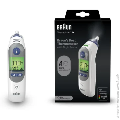  Braun IRT6525NOE ThermoScan 7+