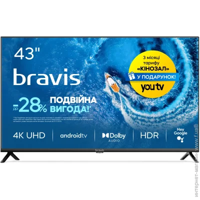  Bravis 43 " LED 43K6000U
