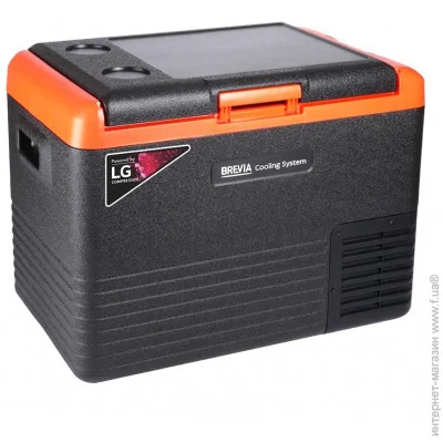 Автохолодильник  компресорний Brevia Автохолодильник компресорний 40 л з компресором LG, 22525 Автохолодильник  компресорний Brevia Автохолодильник компресорний 40 л з компресором LG, 22525