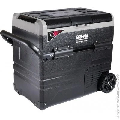Автохолодильник  компресорний Brevia 60 л з компресором LG, 22645 Автохолодильник  компресорний Brevia 60 л з компресором LG, 22645