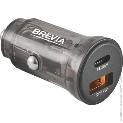      Brevia ePower DualCharge 30W 1xUSB-C+ 1xUSB-A,   46130CAB