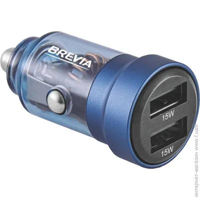    Brevia ePower DualDrive 15W 2xUSB-A,   46515DUBL