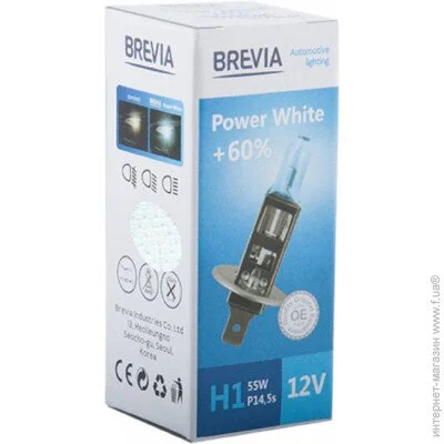   Brevia H1 12V 55W P14,5s Power White +60% 4300KCP 12010PWC