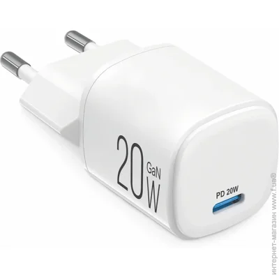   Brevia ePowerGaN PD20W USB-C White (44020GCW)