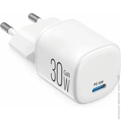   Brevia ePowerGaN PD30W USB-C White (44030GCW)