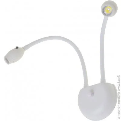     AL-537/2*3W NW LED WH Brille 27-052