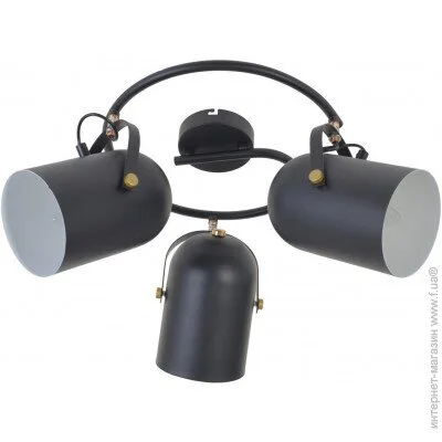 Спот Brille Спот HTL-209/3G E27 BK (26-798) Спот Brille Спот HTL-209/3G E27 BK (26-798)