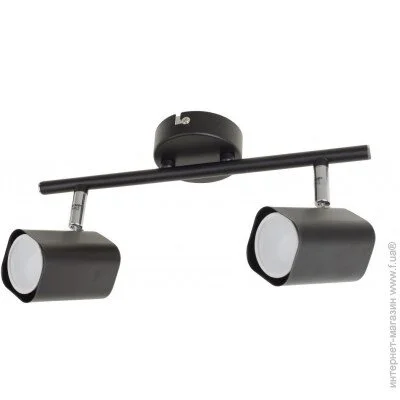 Спот Brille Спот HTL-213/2 GU10 BK (29-237) Спот Brille Спот HTL-213/2 GU10 BK (29-237)