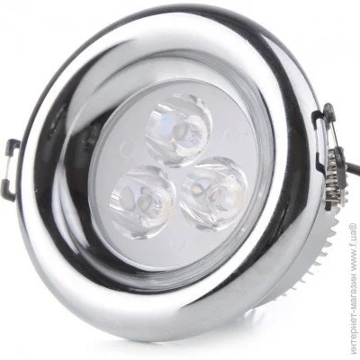 Brille   LED-160 3X1W CH (36-040)