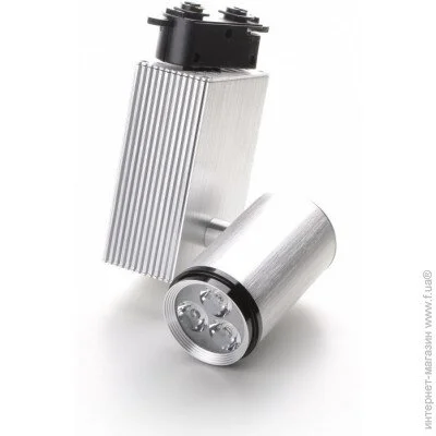 Brille   LED-205/3X2W NW SILVER (L8-004)