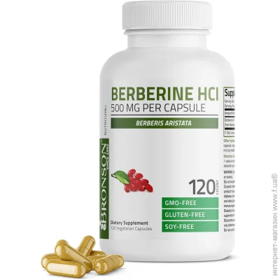   Bronson  -  Berberine HCI 120  (4384307804)