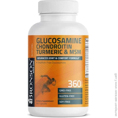   Bronson  -    Glucosamine Chondroitin Turmeric & MSM 360  (4384307700)