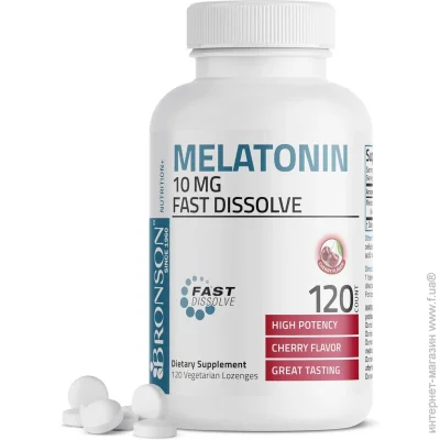   Bronson  -     Melatonin 10mg 120  (4384307838)