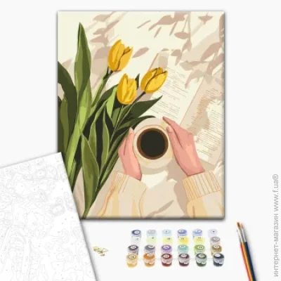 Brushme Картина по номерам Уют в деталях 40x50 см Brushme Картина по номерам Уют в деталях 40x50 см