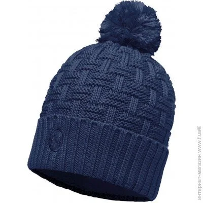  Buff Knitted & Polar Hat Airon Dark Denim (1033-BU 111021.766.10.00)