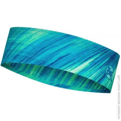 ' Buff COOLNET UV+ SLIM HEADBAND pixeline lime (BU 125518.801.10.00)
