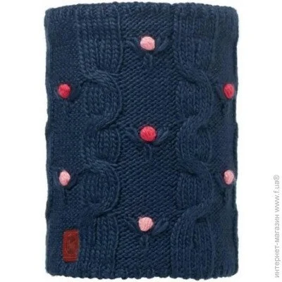    () Buff JUNIOR KNITTED & POLAR NECKWARMER DYSHA dark navy (BU 113535.790.10.00)